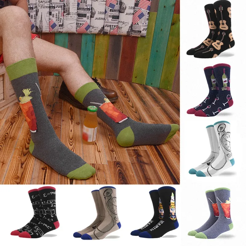 Смешные носки Харадзюку Для мужчин штаны с рисунком животных орангутанг Пижама