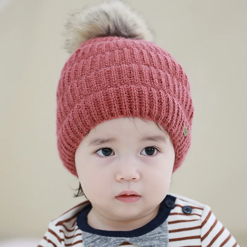 Maylisacc/детская шапочка для мальчиков и девочек 0-4 лет, новинка года, осенне-зимняя теплая вязаная шапка для детей