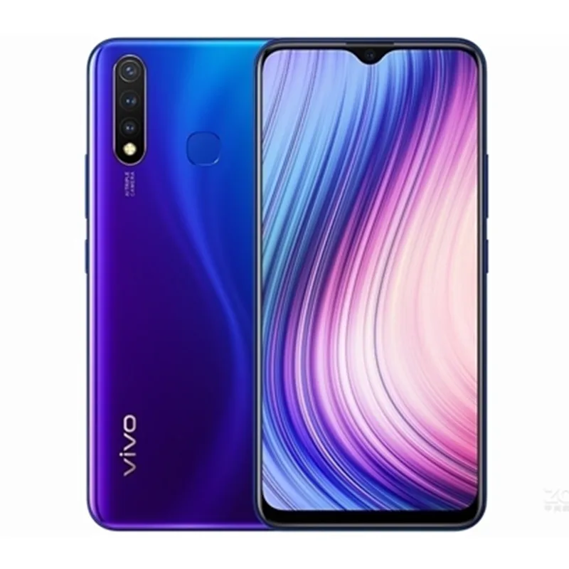 Vivo Y5S 4G LTE мобильный телефон Helio P65 Android 9,0 6,5" ips 2340x1080 6 Гб ram 128 ГБ rom 16,0 Мп 4 камеры отпечаток пальца