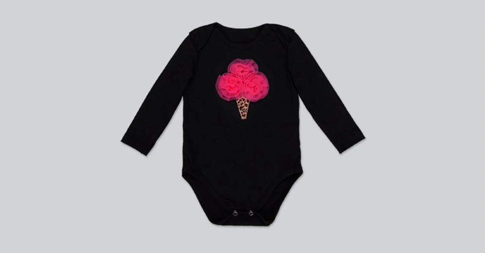 Long Sleeve  New Bron Girl Baby Clothes Girl Onesie Body Infantil Bory Para Bebe Baby bodysuit  Jumpsuit Infant Birthday Clothes