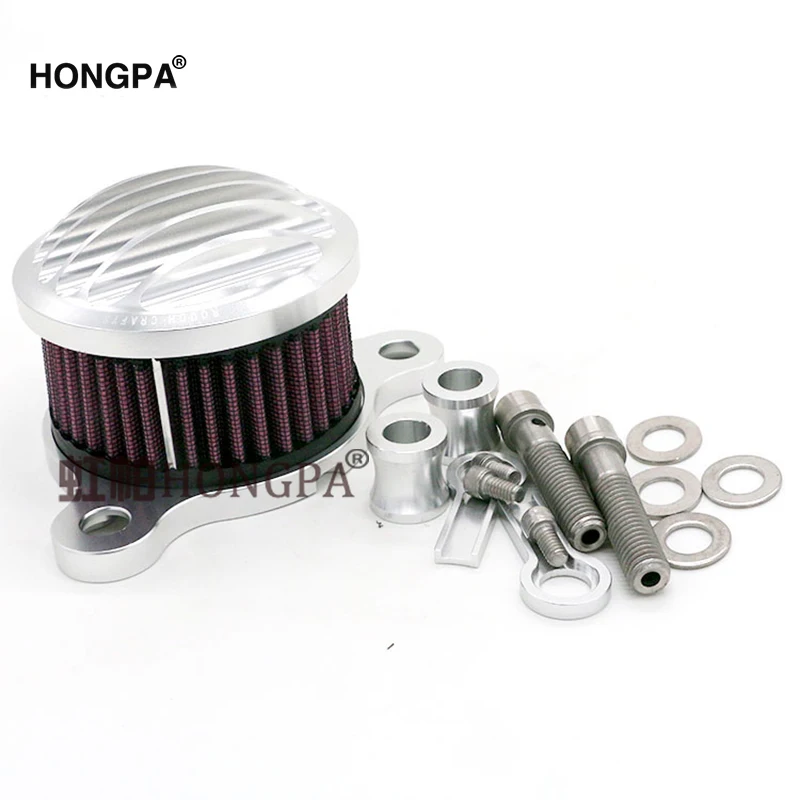Air Filter Motorcycle Intake Filter System Kit Air Cleaner For Harley Sportster XL883 XL1200 1991 1992 1993