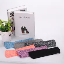 Модная резинка для волос Йога волосы платье хлопок Бег Женщины повязка на голову