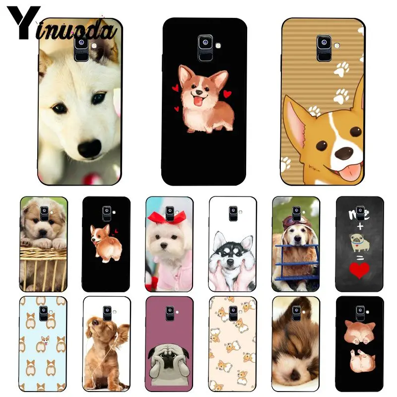 Yinuoda супер милый Corgi сексуальный мультфильм собака задница чехол для телефона