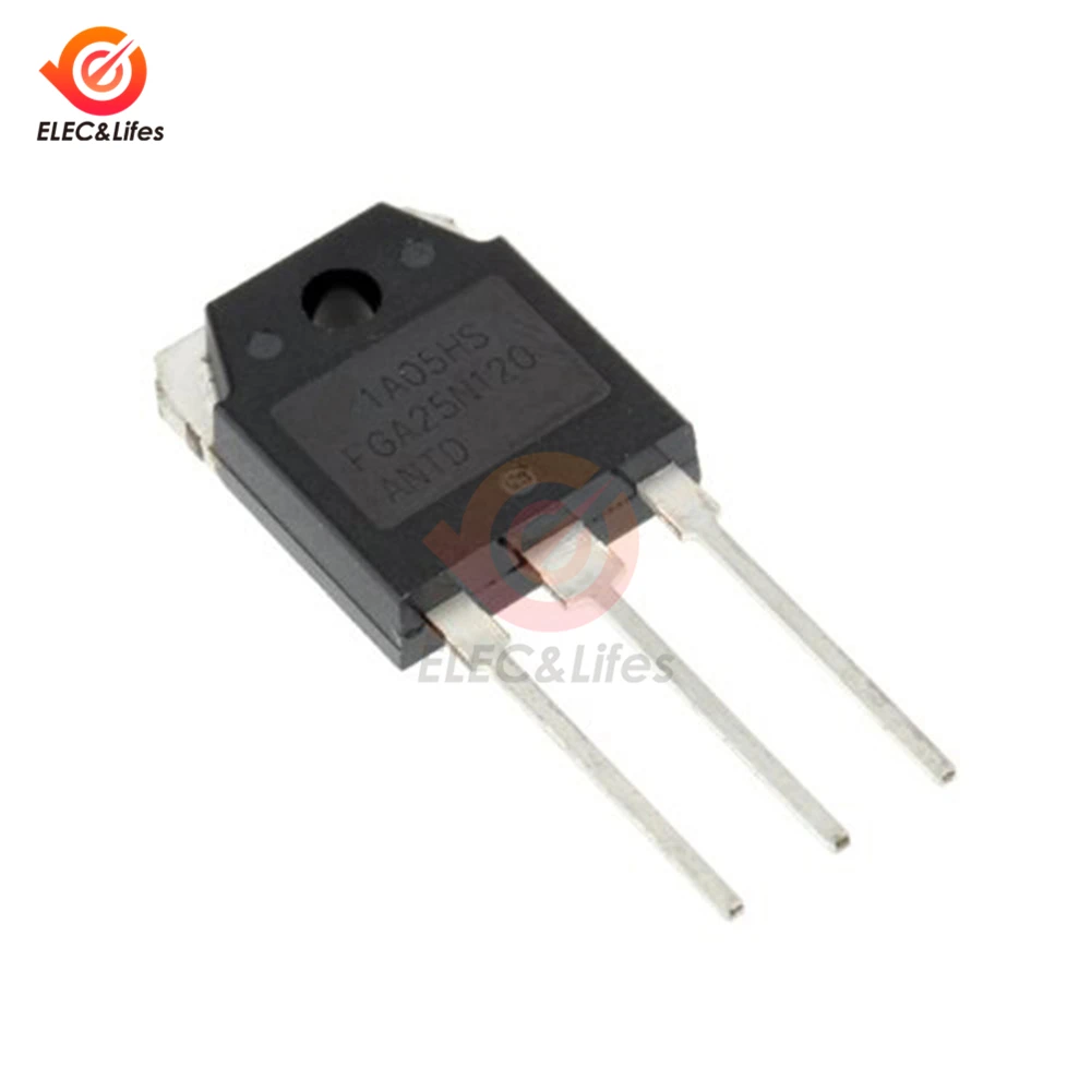 

1Pcs FGA25N120ANTD FGA25N120 25N120 1200V 25A NPT IGBT TO-3P