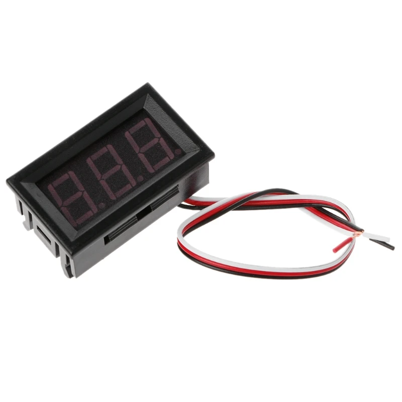

1Pc New Red LED Panel Meter Mini Digital Voltmeter DC 0V To 99.9V Drop Ship