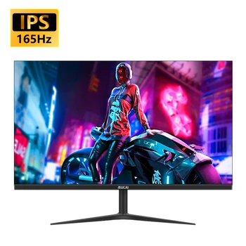 MUCAI 24 Inch PC Monitor 144Hz Ips Lcd Display HD 165Hz Desktop Gaming Gamer Computer Screen Flat Panel HDMI/DP 1