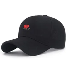 casquette fleur rose
