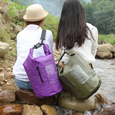 

Outdoor Swimming Floating Equipment with Fart Bag Clothing Anti-Steal Bag Drifting Bag 15L (with Window)