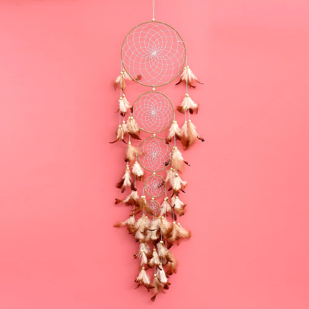 

Ornament Hanging Dream-Catcher Gift Colorful Home Furnishing Articles Pendant-Decoration Handmade Wall-Art