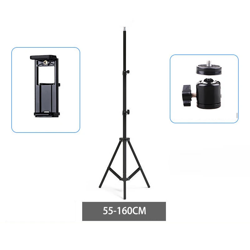 160cm Tripod for Tablet Phone Tripode Tablet Tripod Stand for Ipad Mini Pro Samsung Tab S6 S7 S8 Xiaomi Pad 5 Lenovo Tab P11 tablet stand for bed Tablet Accessories