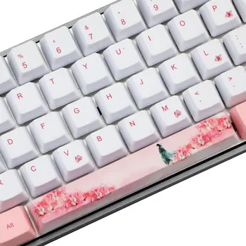 

Dye-Sublimation Keyboard Cute Keycap PBT OEM Profile Keycap For GH60 GK61 L41E