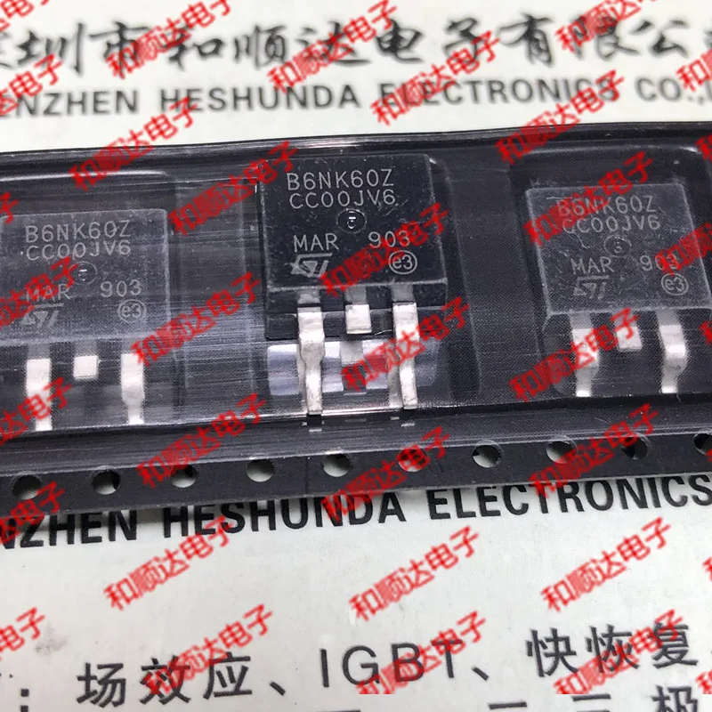 10 шт./лот B6NK60Z STB6NK60 новые имеющиеся в 263 600V 6A