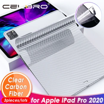

Back Screen Protector for iPad Pro 2020 12.9 11 Protective Film Carbon Fiber Sticker Protector for Apple iPad Pro 12.9/11 2020