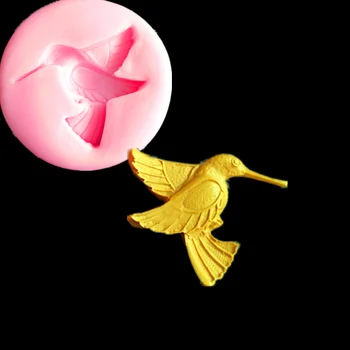 

KLM Hummingbird Ring Resin Silicone Mold Biscuit Chocolate Kitchen Tool