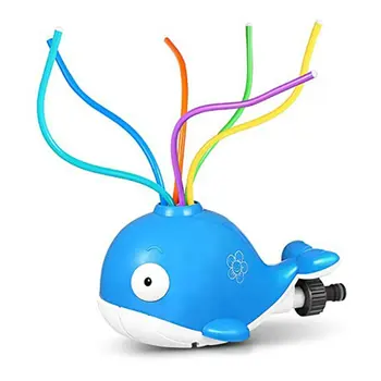 

Children bath toys Water spray whale Sprinkler Toy with Wiggle Tubes Outdoor Play Backyard Lawn Toddlers Boys Girls Pets