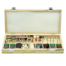 Электрическая шлифовальная машина аксессуары 200 шт деревянная коробка набор электрическая шлифовальная бабка шлифованные для резки головы оптом