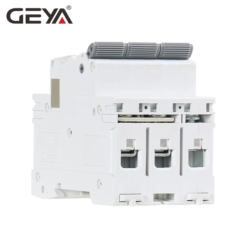 Мини выключатель GEYA MCB DC 6KA 3P 750 В 6A 10A 16A 20A 25A 32A 40A 50A 63A|Автоматические выключатели| |