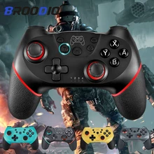 2020 gamepad bluetooth para nintendo switch pro controlador para nintendo ns switch console sem fio gamepad jogo joystick controle