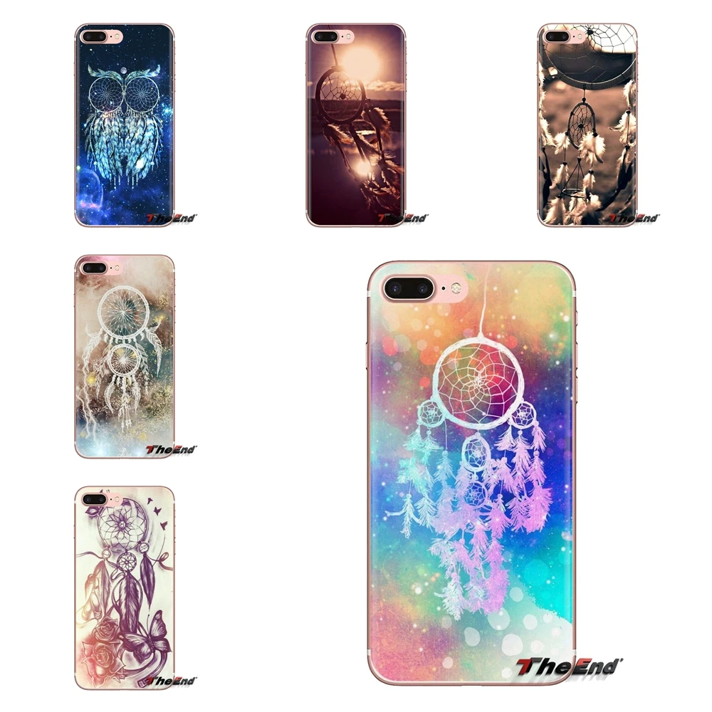 Dream Catcher Good Luck Feather Silicone Phone Bag Case For Xiaomi Redmi 4 3 3S Pro Mi3 Mi4 Mi4i Mi4C Mi5 Mi5S Mi Max Note 2 |