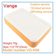 1 шт./лот, электронный ящик 112*70*23 мм, инструмент из АБС-пластика, корпус для портативного модуля управления