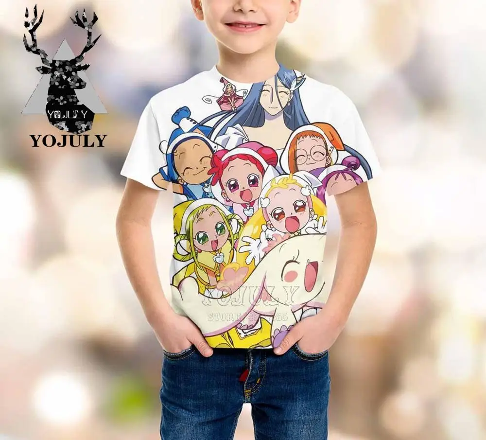 YOJULY Witch Doremi harajuku/детская одежда с 3d принтом для маленьких мальчиков и девочек-подростков детская футболка Лидер продаж, модные топы, футболки, футболки, Modis, A321 - Цвет: 17