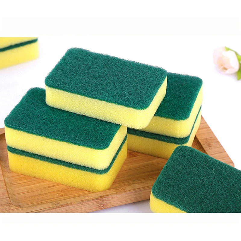 Dishwashing Sponge Scouring Pad for Kitchen Cleaning Sponge Magic Sponge  Reusable Washable Cellulose Sponges Home Cleaning Tools - AliExpress