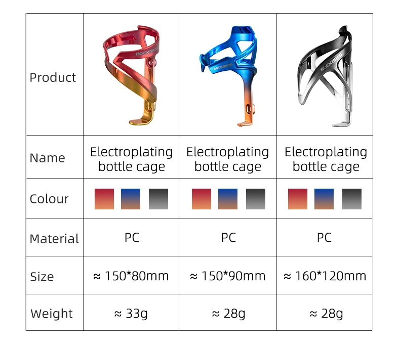 Ultralight MTB Bike PC Bottle Cage Bottle Holder MTB Mountain Road Bike Water Bo