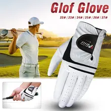 Перчатки Для Гольфа PGM мужские перчатки из овчины мягкие дышащие С нескользящими гранулами перчатки для гольфа