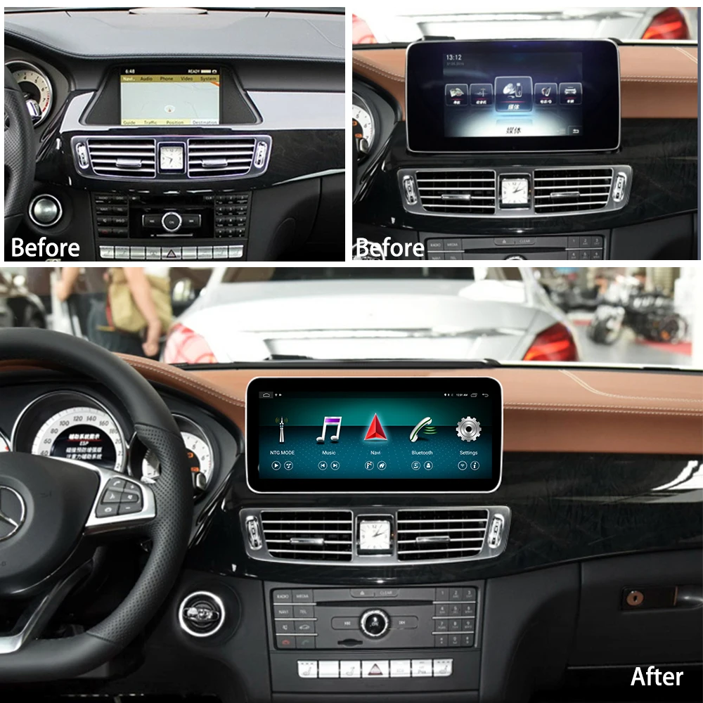 Автомобильный мультимедийный плеер стерео gps DVD Радио навигации Android Экран для Mercedes Benz CLS Class MB W218 X218 350 400 2010