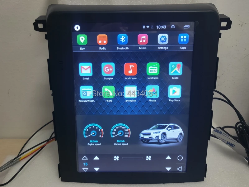 Ouchuangbo 10,4 дюймов автомобильный Автомобильный Радио gps комплект головных устройств для Subaru XV поддержка системы android 6,0 4 ядра ОЗУ 2 Гб ПЗУ 32 Гб
