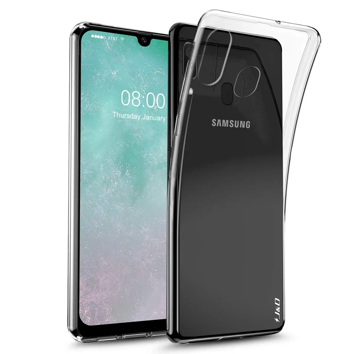 Чехол для телефона Samsung Galaxy A10 A20 A30 A40 A50 A70 A80, прозрачные силиконовые чехлы из ТПУ, чехлы, Капа A 50 30 20 40 - Цвет: For Samsung A20