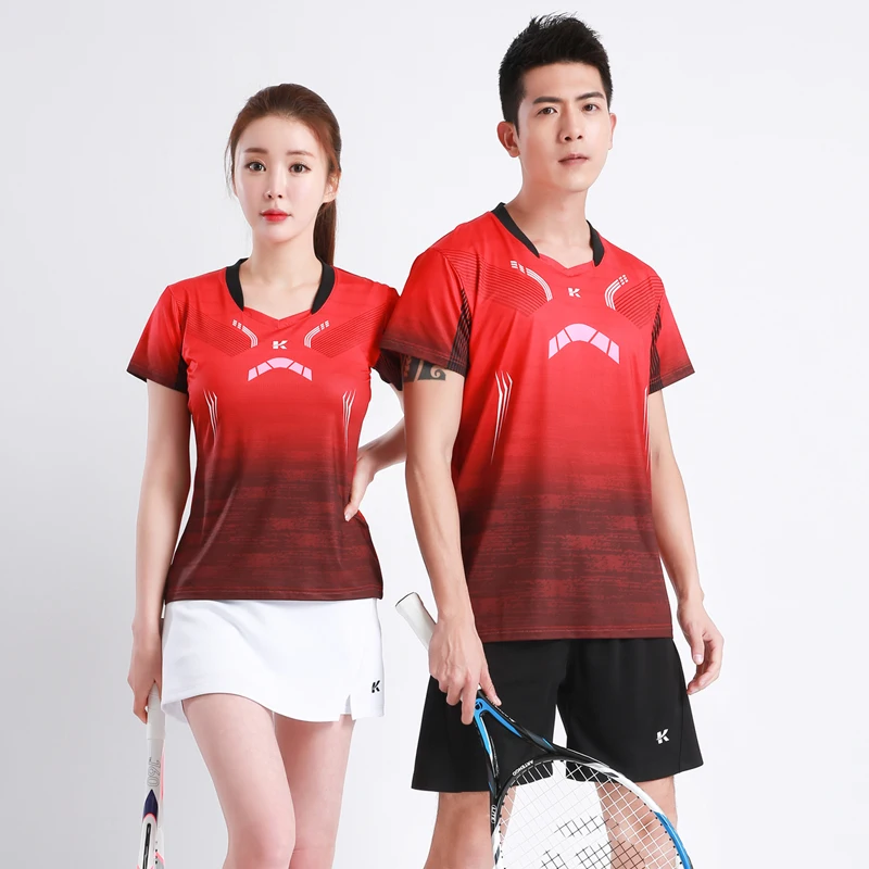 HOWE AO Sport T Shirt Men Tops Tees Quick Dry Shirts Printing Fitness Men's Running Short sleeve Sports Soccer badminton Shirt