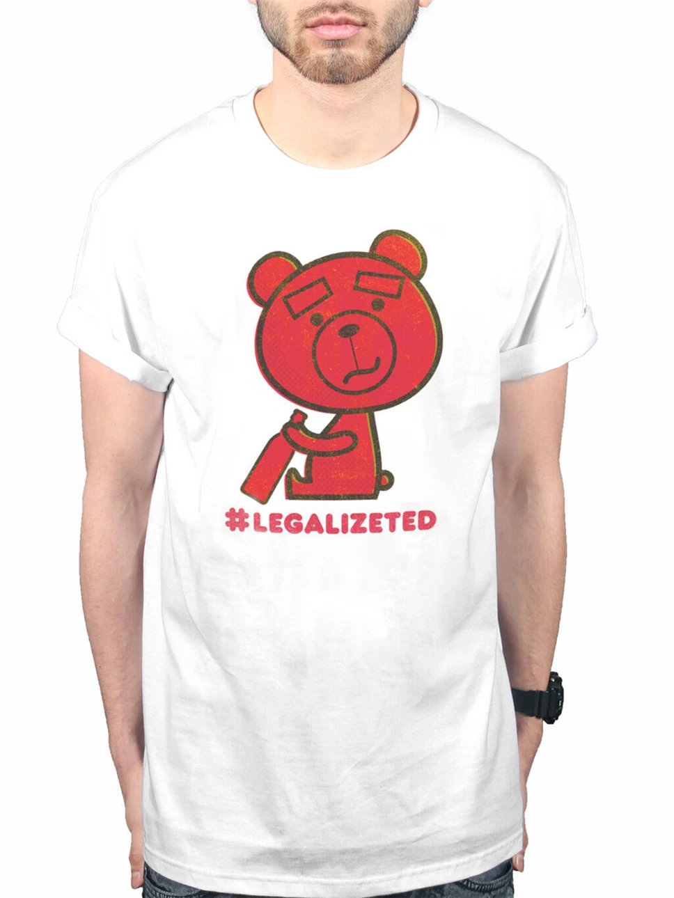 Ted 2 Hashtag Legalizeted футболка новый Мерч фильм Марка Wahlberg популярная | Мужская одежда