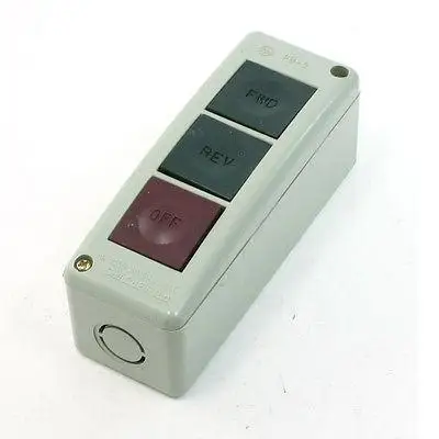 

PB-3 Forward Reverse Off Momentary Push Button Control Switch 250V AC 3A