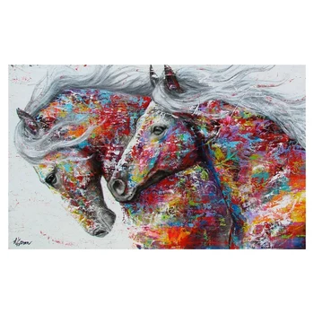 

DIY Paint By Number Kit Acrylic Painting Canvas Wall Art Picture Horse Animal