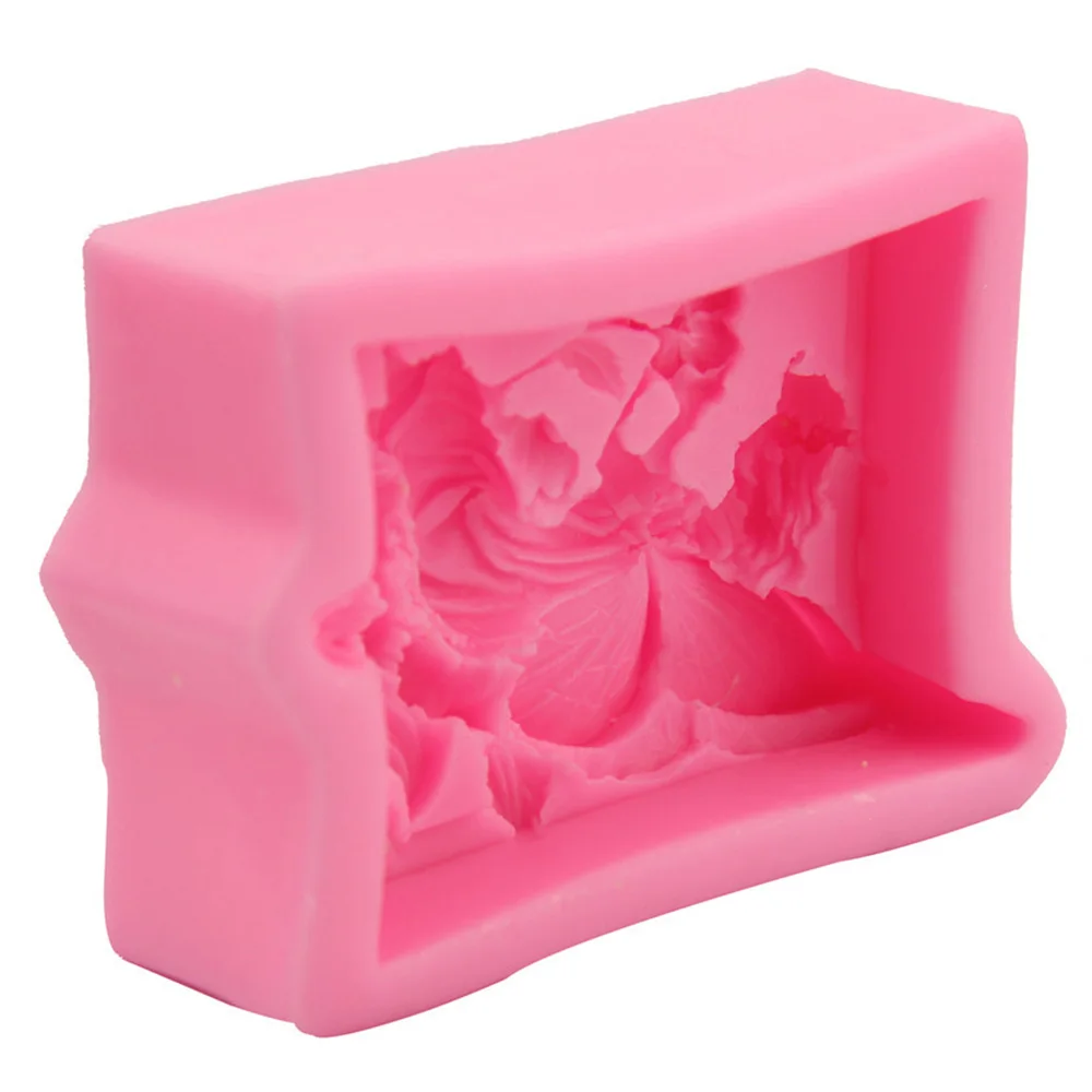 Фея Ангел цветок 3D смолы глины силиконовые формы DIY мыло ручной работы плесень силикагель плесень дизайн C1335 c