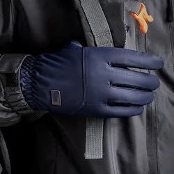 Winter -20 Cold-proof Ski Gloves Men Windproof Waterproof Keep Warm Bicycle Gloves Touchscreen Non-slip Soft Fluff Gloves