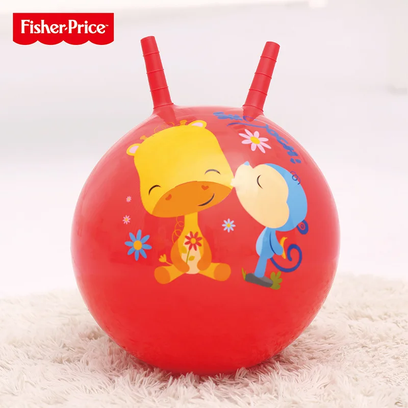 FISHER-PRICE мяч для прыжков, детские надувные игрушки, толстые детские большого размера, Детские прыжки, лошадь, BENG qiu Box