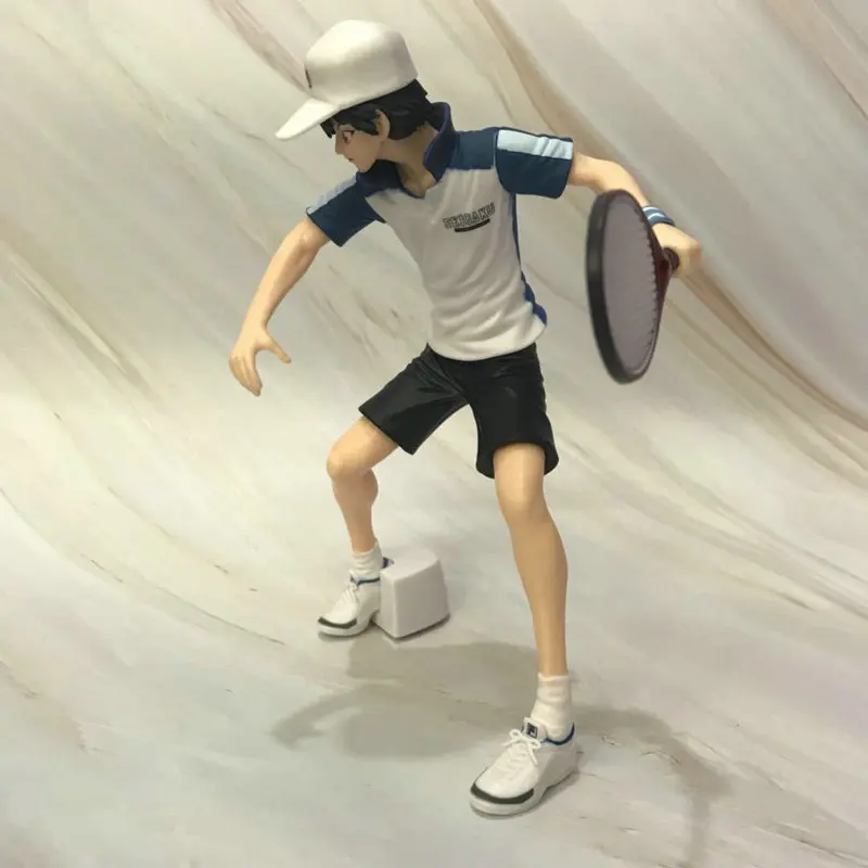 Аниме 17 см Принц тенниса Ryoma Echizen JUMP 50th юбилей ПВХ фигурка Коллекционная модель игрушки Рождественский подарок A189