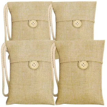 

Activated Charcoal Odor Absorber, Eliminator, Air Purifier Freshener Natural Eco-Friendly for Car, Home, Shoes