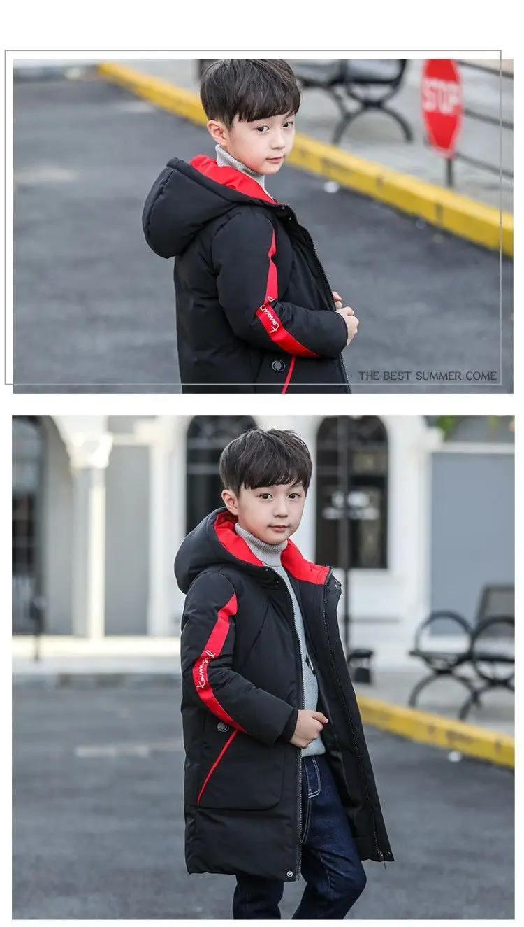 Куртка для маленьких мальчиков г. Осенне-зимняя куртка для мальчиков, Детская куртка детская теплая верхняя одежда с капюшоном, пальто для мальчиков, одежда От 2 до 10 лет