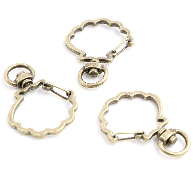 Snap Hook Trigger Clips Buckles For Keychain Lobster Lobster Clasp Hooks for Necklace Key Ring ClaspDIY Making