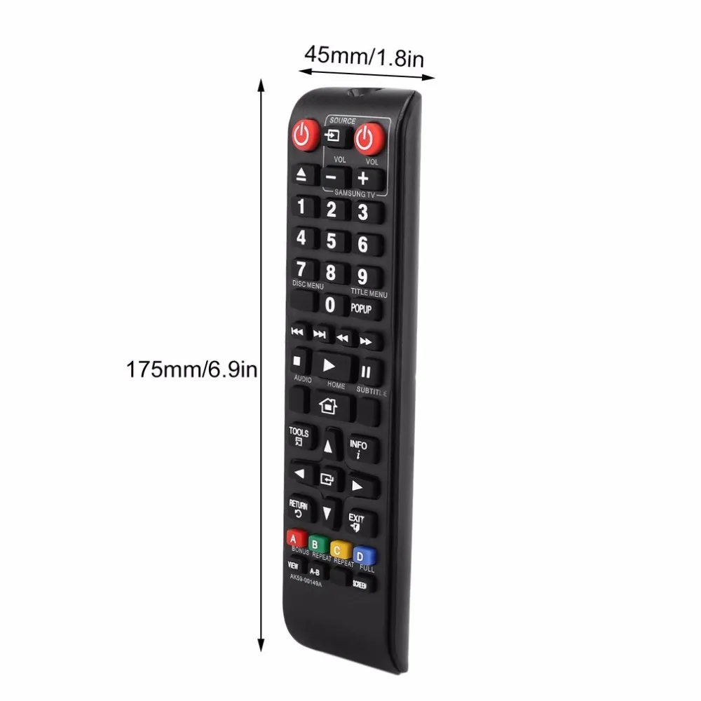 Onleny AK59-00149A BluRay DVD плеер Smart tv пульт дистанционного управления для samsung DVD плеер части управления BD-F5100 BD-FM51