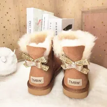 Г., обувь из натуральной шерсти женские классические зимние ботинки женские ботинки из натуральной овечьей кожи обувь наивысшего качества