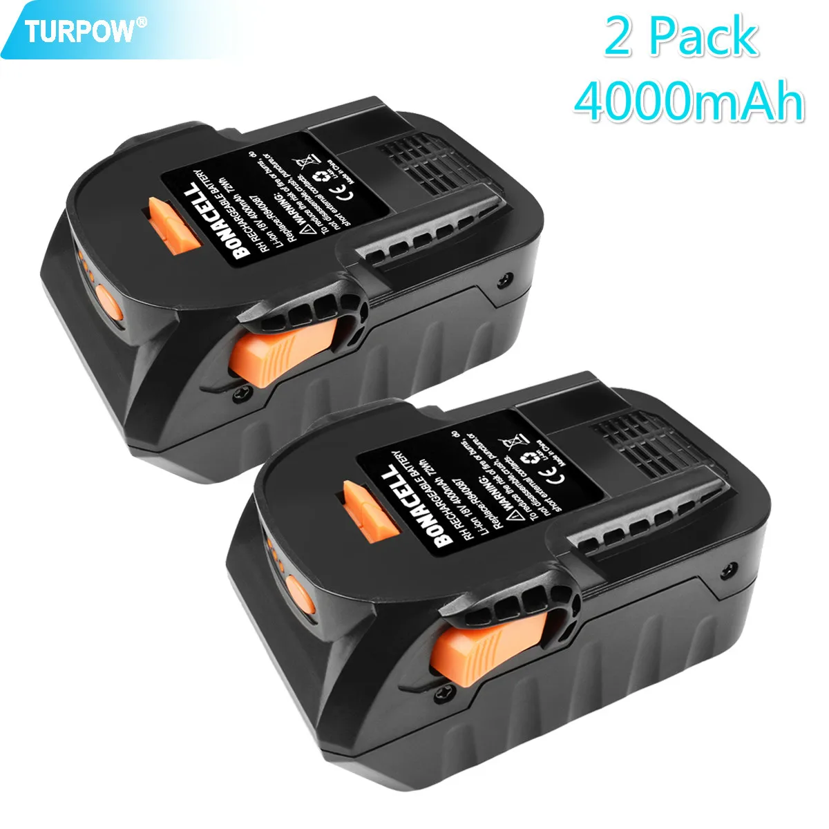 Turpow 6000mAh 18V Li Ion для RIDGID R840083 R840085 R840086 R840087 аккумуляторная батарея серии