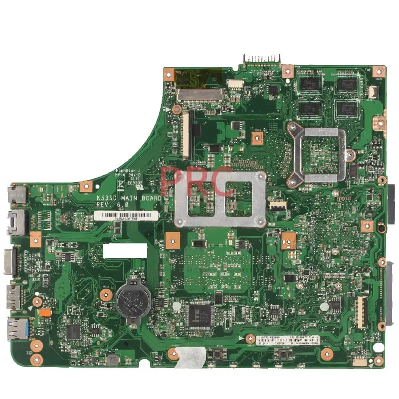Rev:6.0 para Asus Ddr3 Notebook Mainboard Laptop Motherboard K53sd I3-2330m Sr04l N13m-ge1-s-a1 2gb - Imagem 6