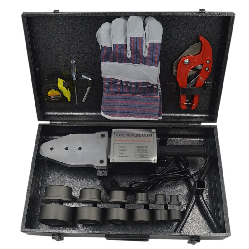 

Water Pipe Fuser AC Plug Welder Ppr Pipe Welder with Digital Display Plastic EU Plug