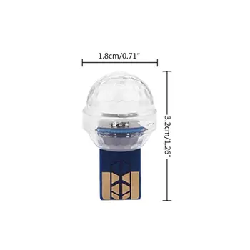 

Car Ambient Light Motor USB Mini Colorful DJ Decorative Light for Festival Party