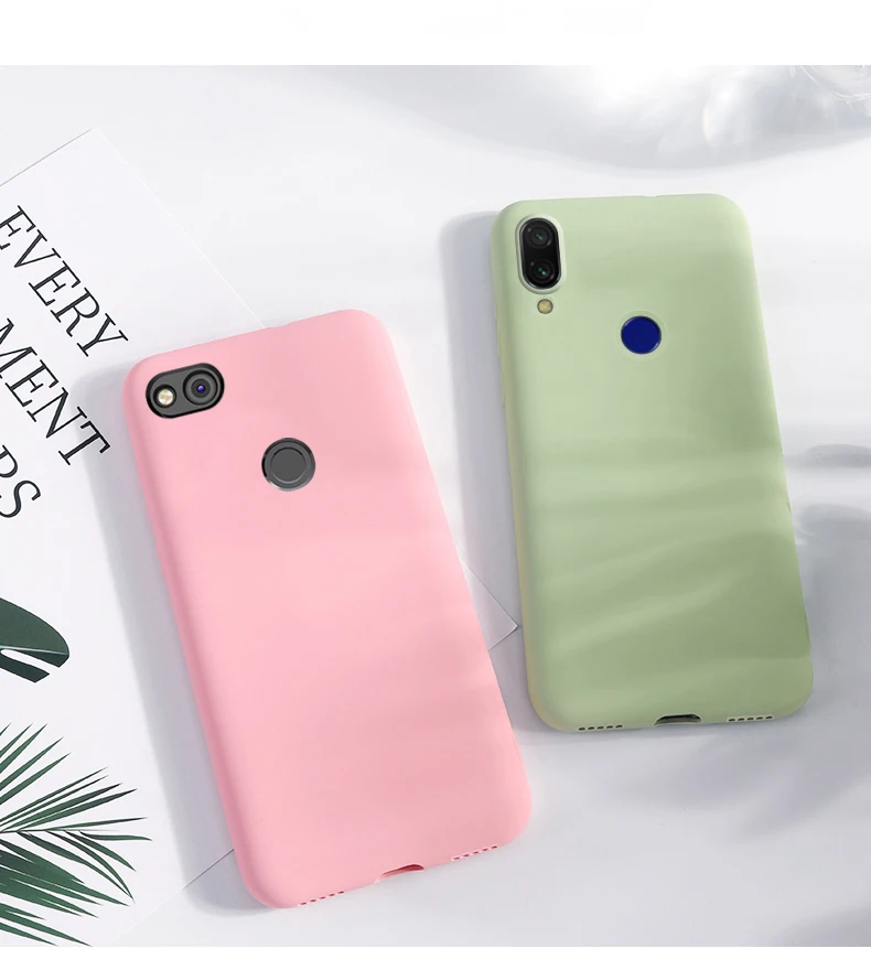 Case For Huawei P8 P9 Lite 2017 Candy-colored liquid soft silicone baby skin Cover | Мобильные телефоны и аксессуары