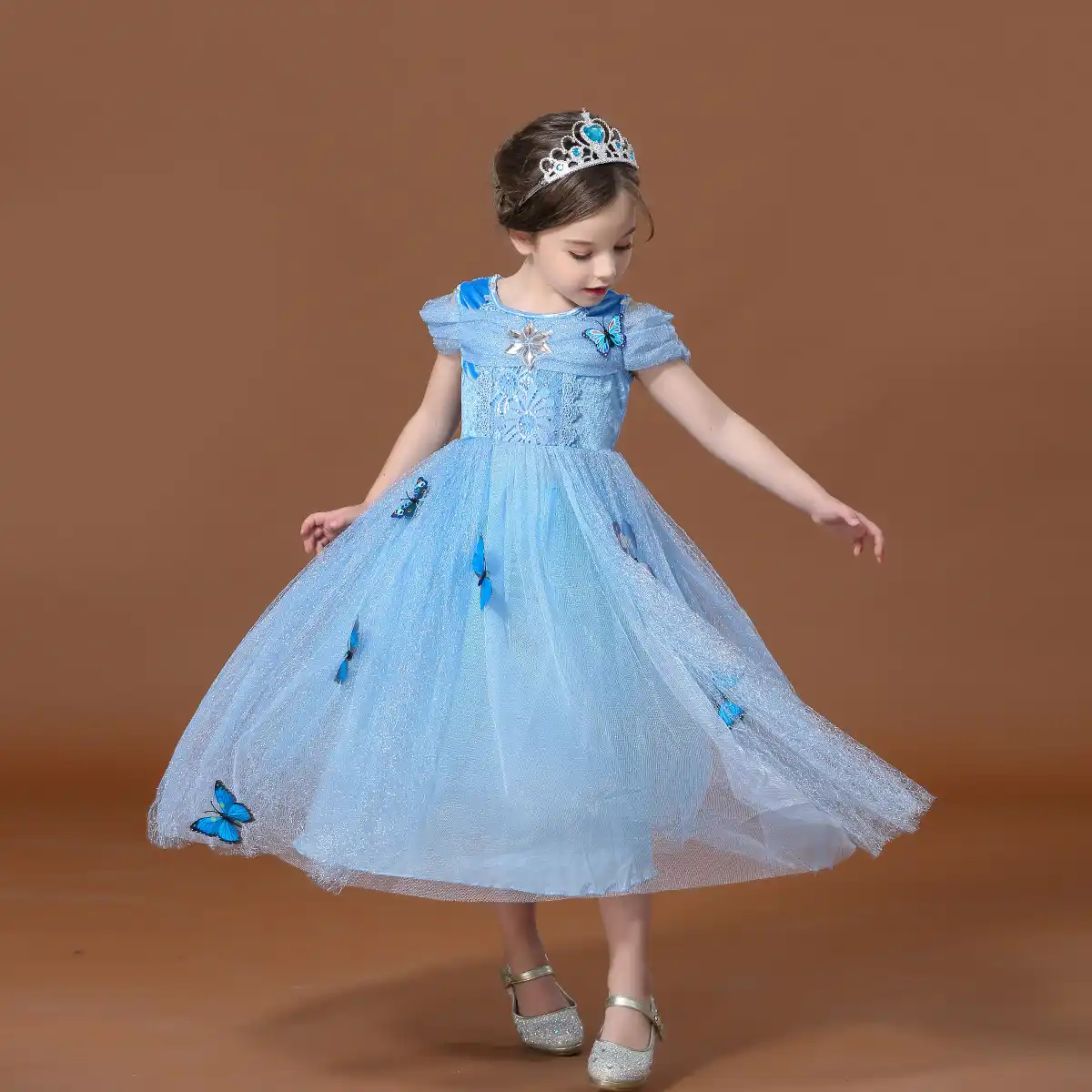 子供の新夏シンデレラプリンセススカートノースリーブ女の子クリスマスドレスディズニー Dresses Aliexpress